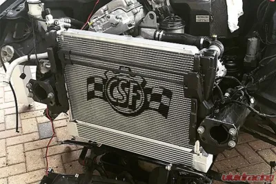 CSF Cooling - Racing & High Performance Division BMW E46 M3 / E39 M5 Race-Spec Dual-Pass Oil Cooler Center - 8032
