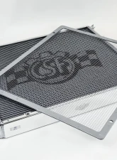 CSF Cooling - Racing & High Performance Division BMW F8X M3/M4 Front Mount Heat Exchanger w/ rock guard - Silver N/A                                     - 8075 - Image 5