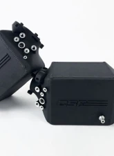 CSF Radiators Twin Charge-Air-Cooler Set for BMW F1X M5/M6 2012-2019 - Crinkle Black Finish                                     - 8109 - Image 5