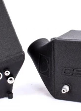 CSF Radiators Twin Charge-Air-Cooler Set for BMW F1X M5/M6 2012-2019 - Crinkle Black Finish                                     - 8109 - Image 2