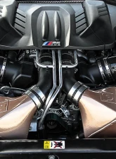 CSF Radiators BMW F1X M5 & M6 Twin Charge-Air-Cooler Set Raw Aluminum 2012-2019                                     - 8109R - Image 3