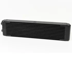 CSF Cooling - Racing & High Performance Division Universal Dual-Pass Oil Cooler / RS Porsche / M22 x 1.5 / 24L x 5.75H x 2.16W