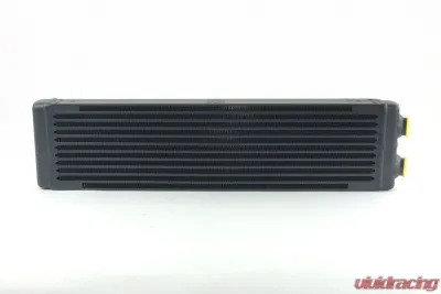 CSF Cooling - Racing & High Performance Division Universal Dual-Pass Oil Cooler / RS Porsche / M22 x 1.5 / 24L x 5.75H x 2.16W - 8110