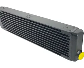 CSF Cooling - Racing & High Performance Division Universal Single-Pass Oil Cooler / RSR Porsche / M22 x 1.5 / 24L x 5.75H x 2.16W