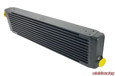 CSF Cooling - Racing & High Performance Division Universal Single-Pass Oil Cooler / RSR Porsche / M22 x 1.5 / 24L x 5.75H x 2.16W - 8111