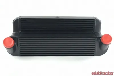 CSF Cooling - Racing & High Performance Division BMW F87 M2 / F3X / F2X (N55) High-Performance Stepped Core Intercooler - Black Front - 8115B