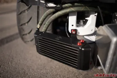 CSF Cooling - Racing & High Performance Division Universal Dual-Pass Oil Cooler - M22 x 1.5 connections - 13L x 4.75H x 2.16W - 8119