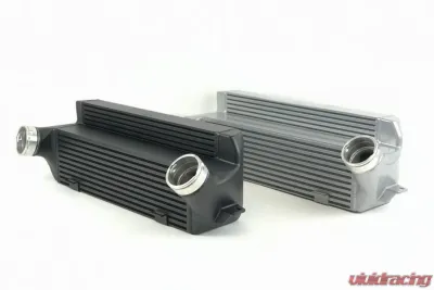CSF Cooling - Racing & High Performance Division BMW N54 High-Performance Stepped Core Intercooler - Black Front - 8127B