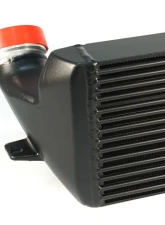CSF Cooling - Racing & High Performance Division BMW N54 High-Performance Stepped Core Intercooler - Black Front                                     - 8127B - Image 2