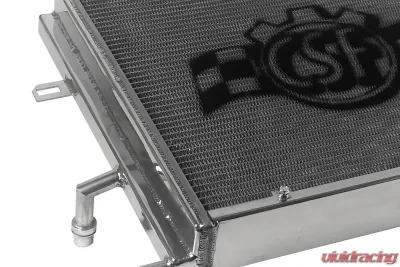 CSF Cooling - Racing & High Performance Division BMW F3X/F2X B58/B48 Triple-Pass Heat Exchanger w/ Rock Guard - Silver N/A - 8131