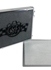 CSF Cooling - Racing & High Performance Division BMW F3X/F2X B58/B48 Triple-Pass Heat Exchanger w/ Rock Guard - Silver N/A                                     - 8131 - Image 4