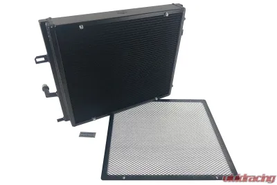 CSF Cooling - Racing & High Performance Division BMW F3X/F2X B58/B48 Triple-Pass Heat Exchanger w/ Rock Guard - Black N/A - 8131B
