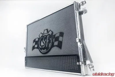 CSF Cooling - Racing & High Performance Division A90 Supra / BMW G-Series High-Performance Heat Exchanger w/ Rock Guard N/A - 8154