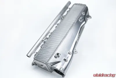 CSF Cooling - Racing & High Performance Division A90 Supra / BMW B58 Charge-Air Cooler Manifold - Raw Billet Center - 8200