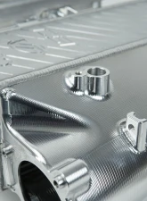 CSF Cooling - Racing & High Performance Division A90 Supra / BMW B58 Charge-Air Cooler Manifold - Raw Billet Center                                     - 8200 - Image 2