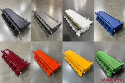 CSF A90 Supra/BMW B58 Charge-Air Cooler Manifold - Custom Finish, Aluminum, 2020-2024 - 8200C