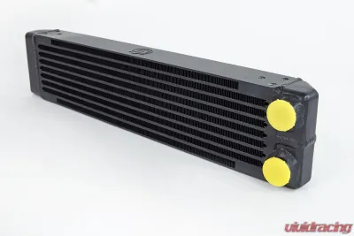 CSF Cooling - Racing & High Performance Division Universal Dual-Pass Oil Cooler / RS Porsche / M22 x 1.5 / 22L x 4.75H x 2.16W - 8201