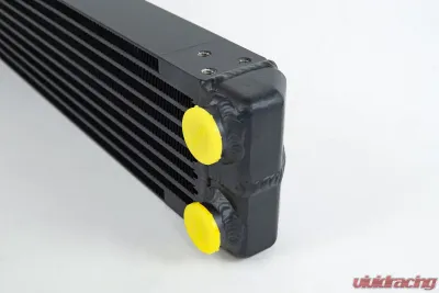 CSF Cooling - Racing & High Performance Division Universal Dual-Pass Oil Cooler / RS Porsche / M22 x 1.5 / 22L x 4.75H x 2.16W - 8201