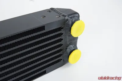 CSF Cooling - Racing & High Performance Division Universal Dual-Pass Oil Cooler / RS Porsche / M22 x 1.5 / 22L x 4.75H x 2.16W - 8201