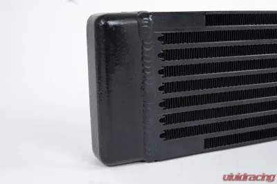 CSF Cooling - Racing & High Performance Division Universal Dual-Pass Oil Cooler / RS Porsche / M22 x 1.5 / 22L x 4.75H x 2.16W - 8201