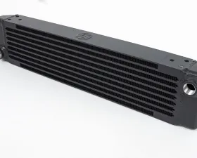 CSF Cooling - Racing & High Performance Division Universal Single-Pass Oil Cooler / RSR Porsche / M22 x 1.5 / 22L x 4.75H x 2.16W
