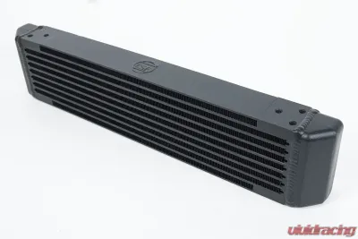 CSF Cooling - Racing & High Performance Division Universal Single-Pass Oil Cooler / RSR Porsche / M22 x 1.5 / 22L x 4.75H x 2.16W - 8202