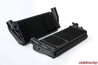 CSF Cooling - Racing & High Performance Division Ferrari 488 / Pista / F8 Twin Intercooler Set - Thermal Dispersion Black - 8210B