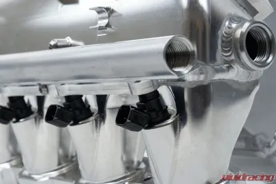CSF Cooling - Racing & High Performance Division BMW S58 "Level-Up" Charge Air Cooler Manifold - Raw Billet Center - 8233