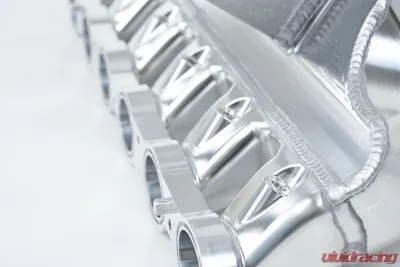 CSF Cooling - Racing & High Performance Division BMW S58 "Level-Up" Charge Air Cooler Manifold - Raw Billet Center - 8233