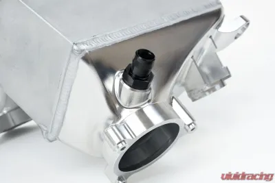CSF Cooling - Racing & High Performance Division BMW S58 "Level-Up" Charge Air Cooler Manifold - Raw Billet Center - 8233