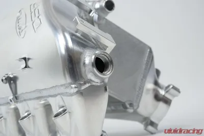 CSF Cooling - Racing & High Performance Division BMW S58 "Level-Up" Charge Air Cooler Manifold - Thermal Dispersion Black Center - 8233B