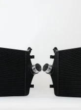 CSF Cooling - Racing & High Performance Division Audi SQ7 / SQ8 Twin Intercooler Set - Thermal Dispersion Black                                     - 8280B - Image 7
