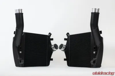 CSF Cooling - Racing & High Performance Division Audi SQ7 / SQ8 Twin Intercooler Set - Thermal Dispersion Black - 8280B