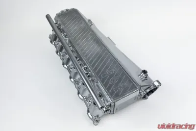 CSF Radiators BMW Gen 1 B58 Charge Air Cooler Manifold - Raw Billet Aluminum, 2015-2021 Models - 8300