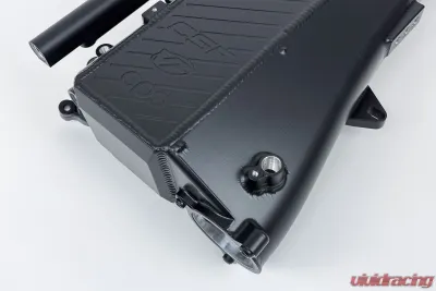 CSF BMW Gen 1 B58 Charge Air Cooler Manifold - Thermal Black Aluminum, 2015-2021 Models - 8300B