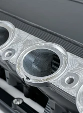 CSF Cooling - Racing & High Performance Division BMW Gen 2 B58 Race X Charge Air Cooler Manifold - Thermal Dispersion Black Center                                     - 8400B - Image 6