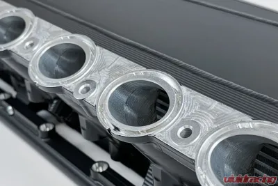 CSF Cooling - Racing & High Performance Division BMW Gen 2 B58 Race X Charge Air Cooler Manifold - Thermal Dispersion Black Center - 8400B