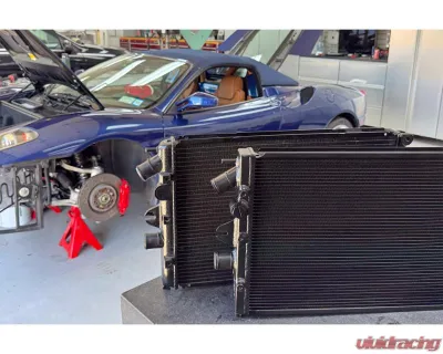 CSF Radiators Left/Right High-Performance All-Aluminum Radiator Ferrari F430 2005-2009 - 7247