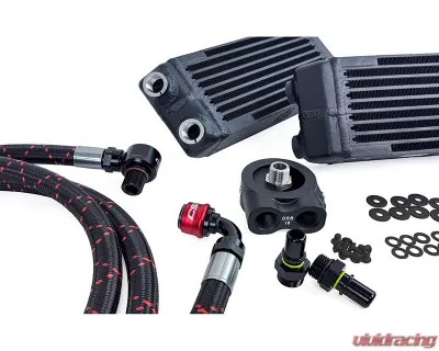 CSF Radiators Dual Engine Oil Cooler Kit Honda Civic Type R FL5 2023+ - 8343