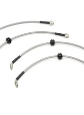 NM Engineering Stainless Steel Brake Lines Mini Cooper R55 | R56 | R57 | R58 | R59                                     - H.BMWM.4.035.TBLU - Image 2