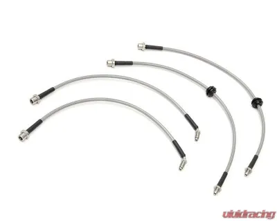 NM Engineering Stainless Steel Brake Lines Mini Cooper Countryman | Paceman 2011-2016 - H.BMWM.4.071.BLK