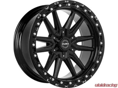 Lexani Veneta Wheel 22X10 5-150 -18mm Gloss Black - 2210-50-18FB