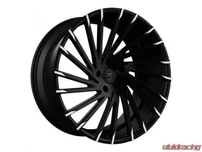 Lexani Wraith Wheel 26X10 6-139.7 22mm Gloss Black Machined Tips - 2610-82-22MBT