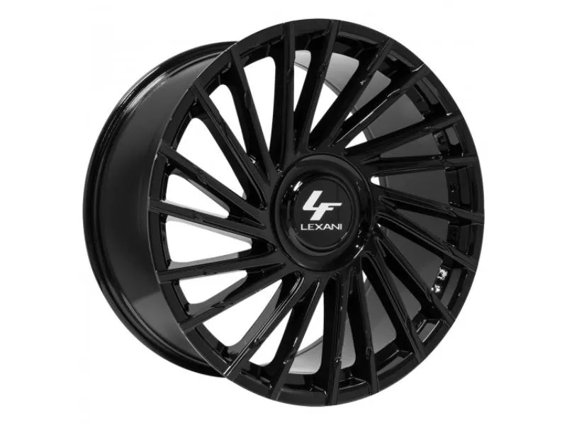 Lexani Wraith XL-C Wheel 24X10 5-120.65 10mm Gloss Black - 2410-61-10FB