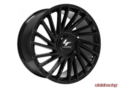 Lexani Wraith XL-C Wheel 28X10 Blank 0mm Gloss Black - 2810-00-00FB