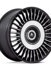 Asanti Black ABL-40 Tiara Wheel 20x9 5x4.25/112 45mm Satin Black Bright Machined Face                                     - AB040MD20902245 - Image 3