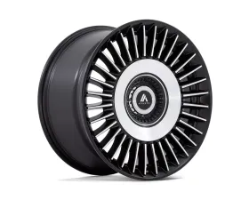 Asanti Black ABL-40 Tiara Wheel 22x9 5x112/120 35mm Satin Black Bright Machined Face