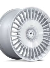 Asanti Black ABL-40 Tiara Wheel 22x9 5x4.25/4.5 38mm Gloss Silver Bright Mach Face                                     - AB040SD22900138 - Image 3