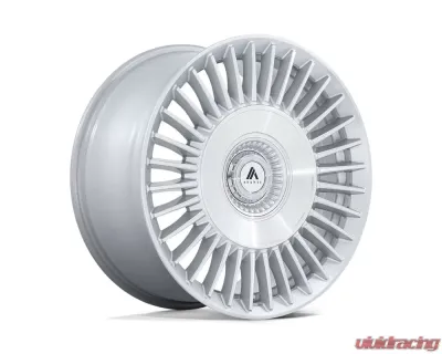 Asanti Black ABL-40 Tiara Wheel 22x9 5x4.25/4.5 38mm Gloss Silver Bright Mach Face - AB040SD22900138