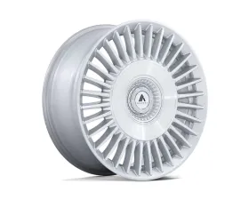 Asanti Black ABL-40 Tiara Wheel 22x9 5x112/120 27mm Gloss Silver Bright Mach Face